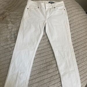 JUST CAVALLI WHITE STRAIGHT LEG DENIM SZ29